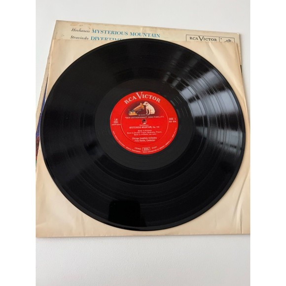 Mysterious Mountain Divertimento Fairy's Kiss Fritz Reiner LP LM-2251 Mono VG+ - Picture 5 of 8